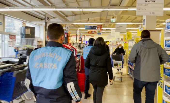 Ümraniye'de stokçulara yönelik denetim yapıldı -1