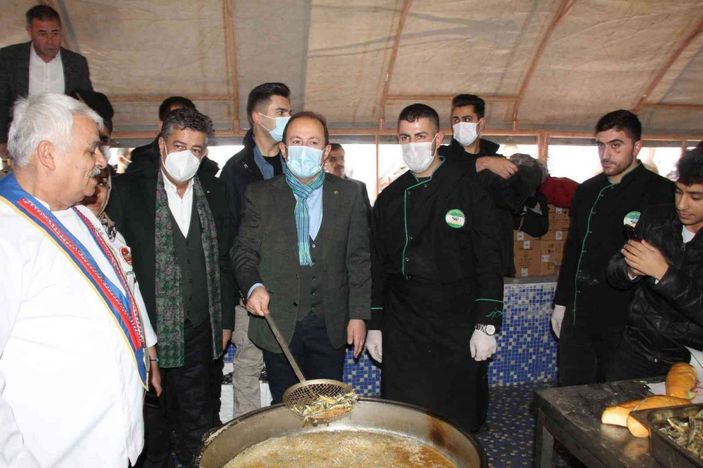 Şırnak’ta hamsili Karadeniz festivali