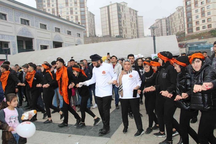 Şırnak’ta hamsili Karadeniz festivali