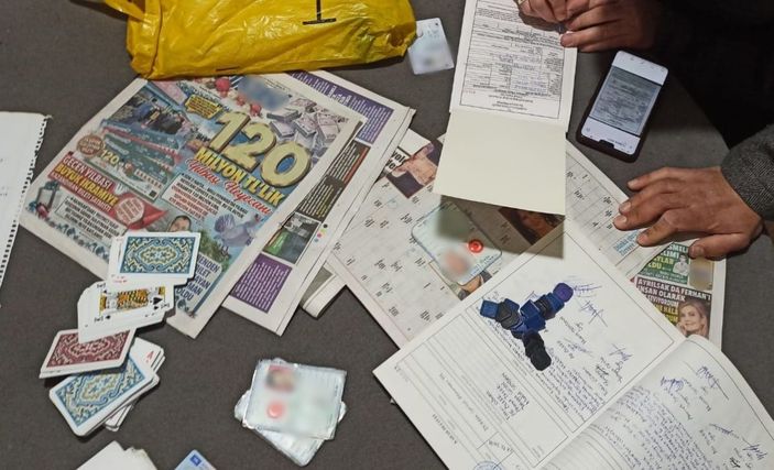 Elbistan’da kumar oynatılan derneklere eş zamanlı operasyon -2