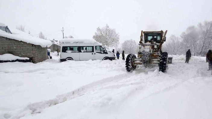 Muş’ta 1600 rakımlı köy kara gömüldü -13