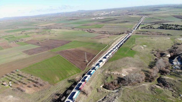 Bulgaristan sınırında 35 kilometrelik ihracat kuyruğu -2