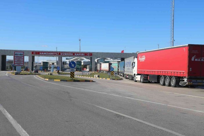 Bulgaristan sınırında 35 kilometrelik ihracat kuyruğu -16