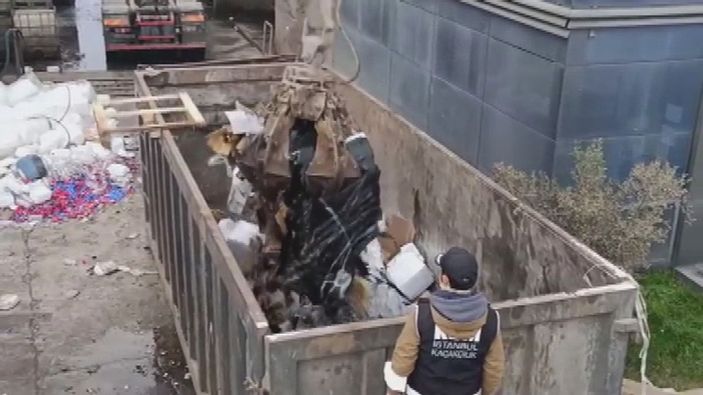  Alkolden, tütüne; İstanbul'da ele geçirilen 310 ton madde imha edildi -2