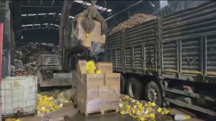  Alkolden, tütüne; İstanbul'da ele geçirilen 310 ton madde imha edildi -4