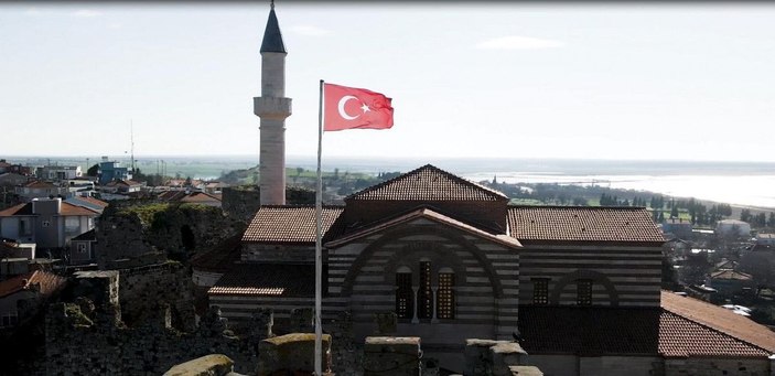 Enez Ayasofya Camii, 56 yıl sonra ibadete açılıyor -1