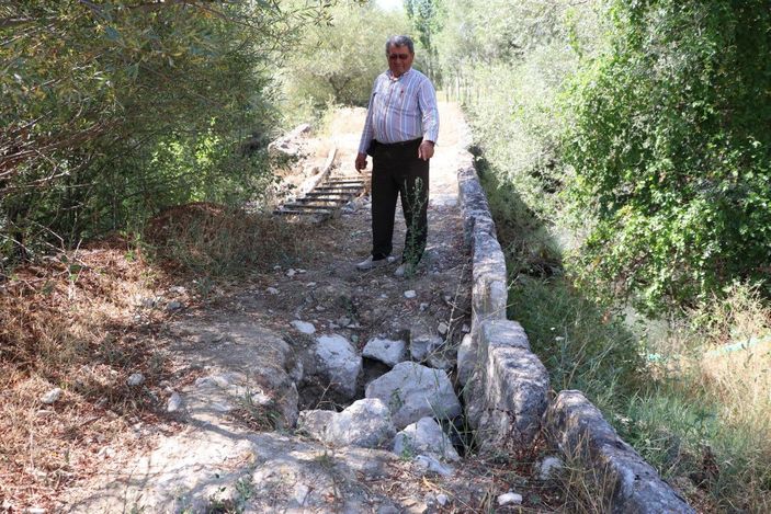 Definecilerin talan ettiği tarihi köprü, restore edilecek -1