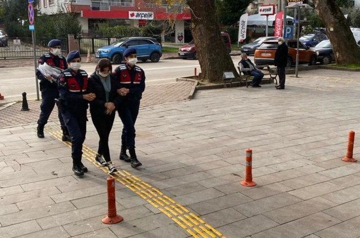 Çalıştığı villadan 1 milyon lira çalan Özbek bakıcı, yurt dışına kaçmak isterken yakalandı -1
