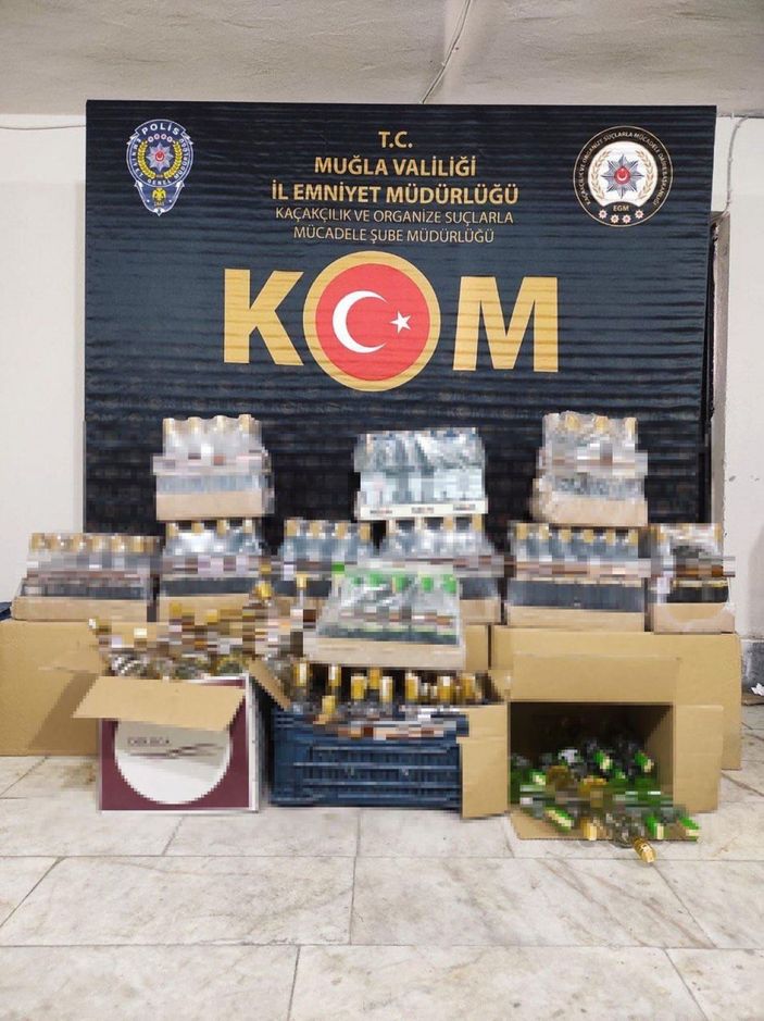 Muğla'daki sahte içki operasyonlarında 4 tutuklama -2