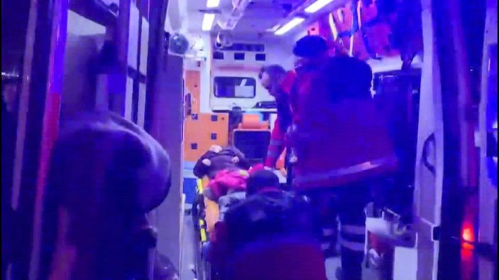 D-100 Karayolu'nda 10'dan fazla araç birbirine girdi