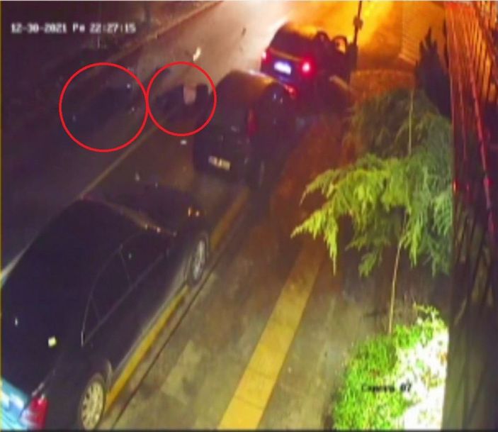 Ankara'da mühendis ve valenin öldüğü kaza kamerada -2