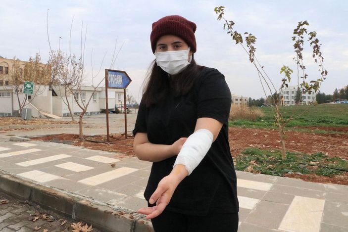 Üniversiteli Rojin, kampüste köpeklerin saldırısına uğradı -2