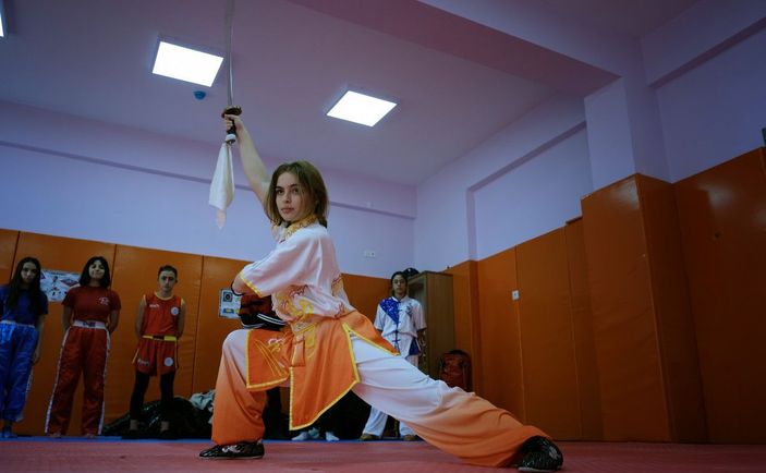 Küçükken yaramazlık yapıyor diye Wushu'ya gönderilen Sıla, Avrupa şampiyonu oldu