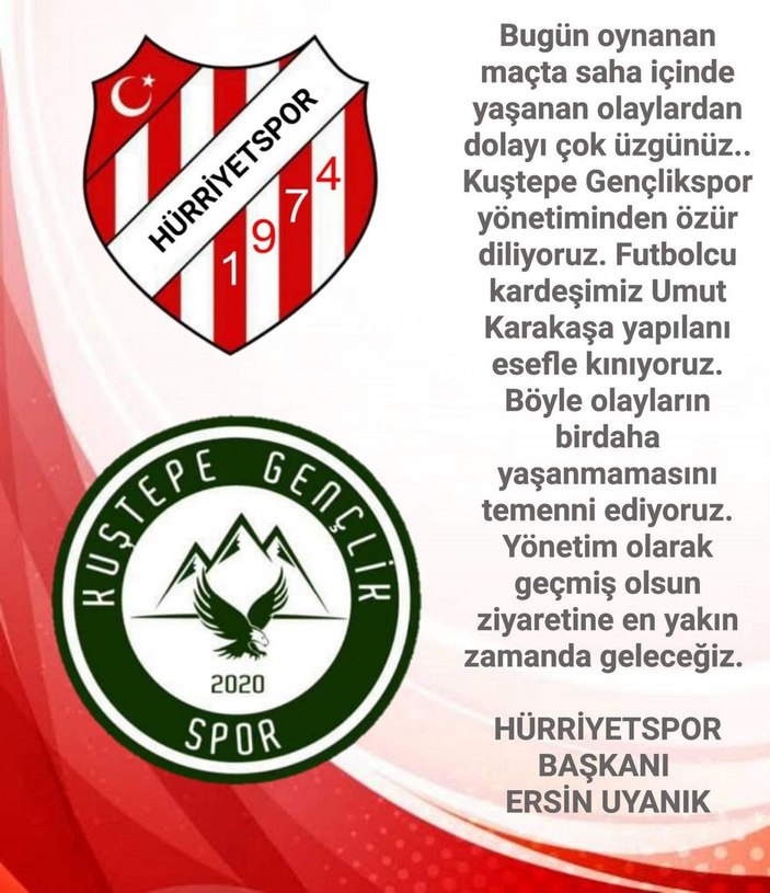 Kırmızı kart gören futbolcu, yerde yatan rakibinin yüzüne tekme atıp yaraladı -4