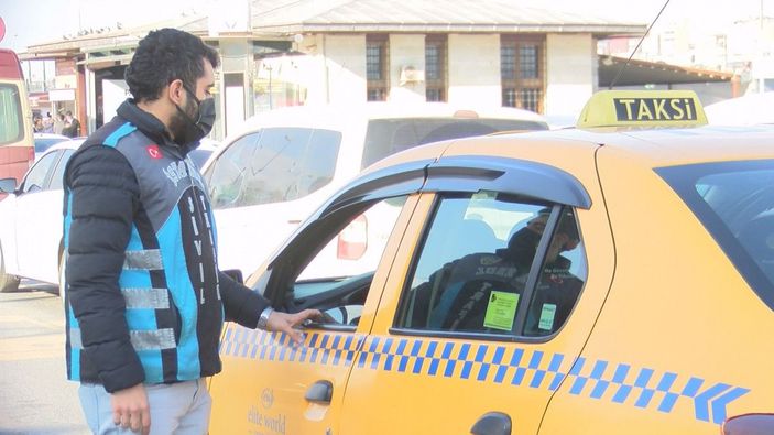 d Eminönü'nde denetime takılan taksici: Biz ihracat yapıyoruz -3