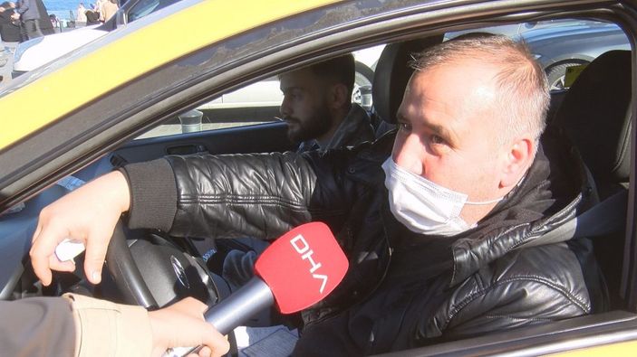 d Eminönü'nde denetime takılan taksici: Biz ihracat yapıyoruz -4