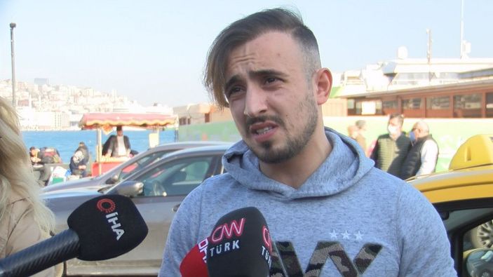 d Eminönü'nde denetime takılan taksici: Biz ihracat yapıyoruz -6