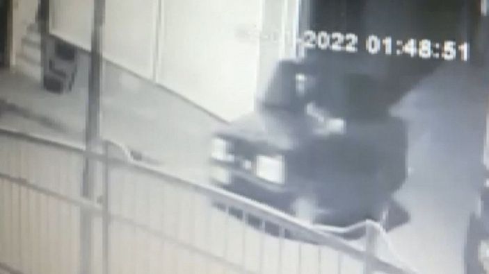 Kağıthane'de otomobil hırsızlığı kamerada -3