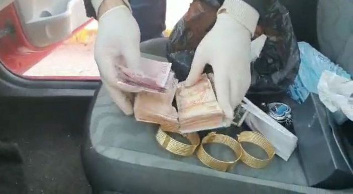 Kuyumculara sahte bilezik satan dolandırıcılar kamerada   -5