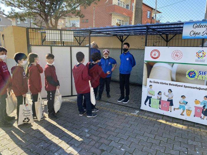 d Okulda geri dönüşüm atağı -3