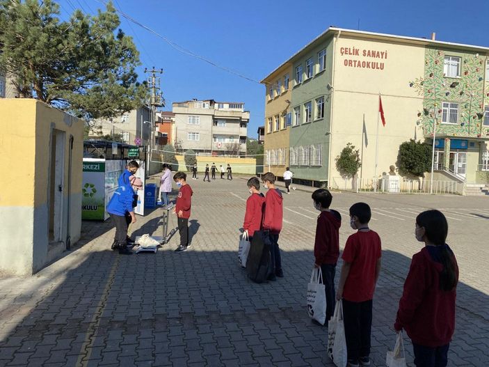 Okulda geri dönüşüm atağı -6