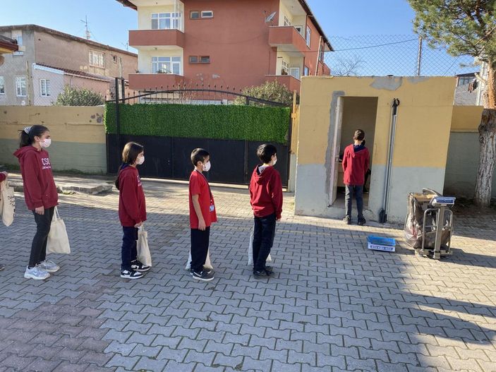 Okulda geri dönüşüm atağı -7