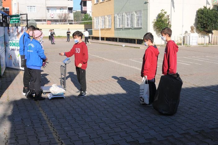 Okulda geri dönüşüm atağı -4