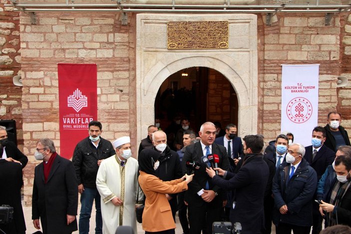 Restorasyonu yapılan Fethiye Camii ibadete açıldı -1