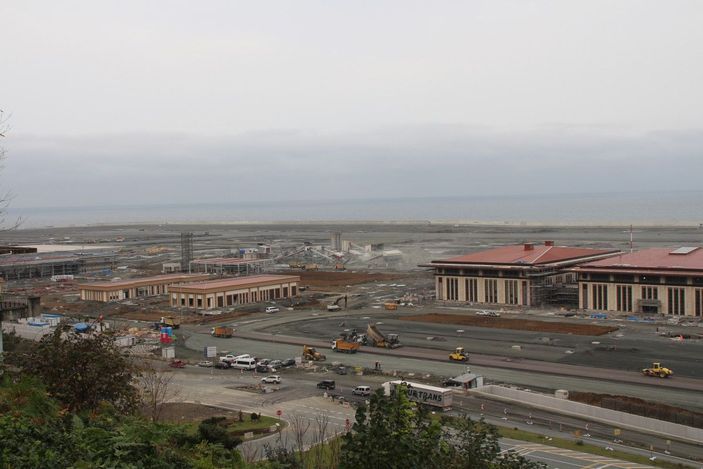 Türkiye yüz ölçümünü değiştiren deniz dolgusu uydu fotoğraflarında -7