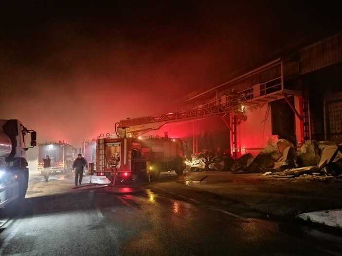 Hatay’da soğuk hava deposunda yangın -5