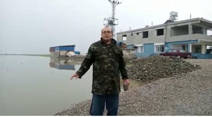 Hatay'da sağanak yaşamı olumsuz etkiledi, tarlalar su altında kaldı -3