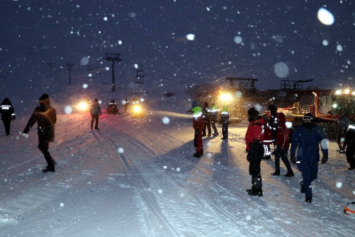 Erciyes'te kar kütlesi altında kalan Kanadalı kayakçı hayatını kaybetti (EK FOTOĞRAFLAR) -2