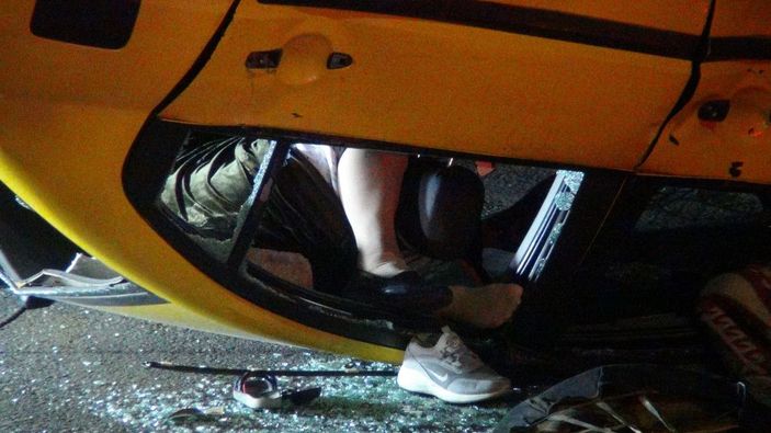 Şanlıurfa'da taksi takla attı: 1 ölü 6 yaralı
