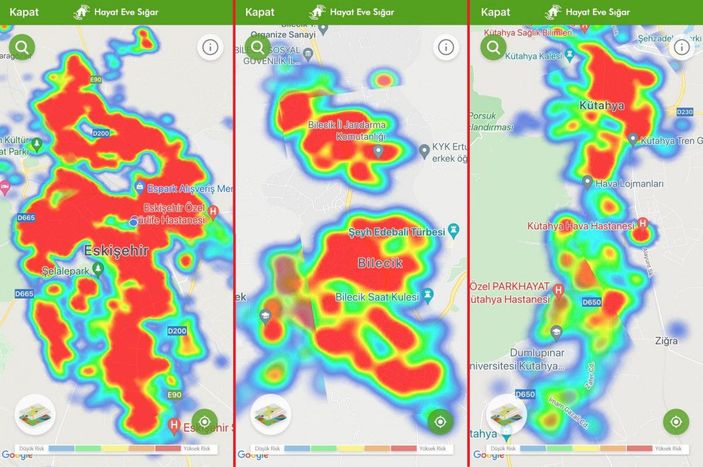 d Eskişehir'in artan vaka oranlarında 'yılbaşı' etkisi -4