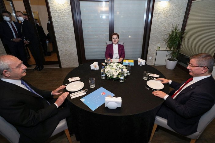 Muhalefet liderleri akşam yemeğinde bir araya geldi -1