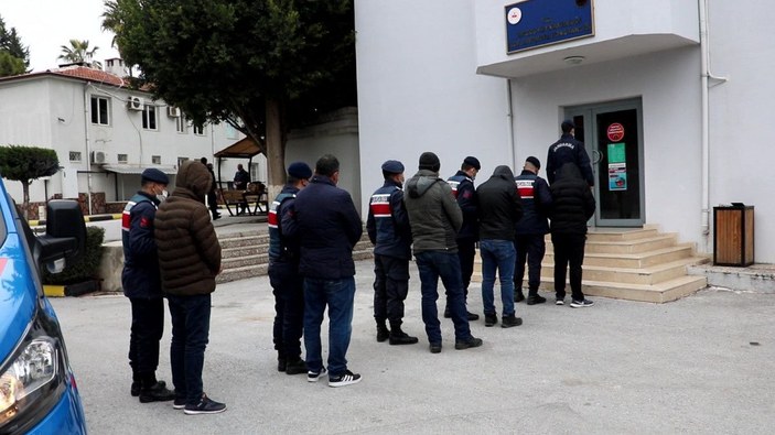 Tarsus'ta 'torbacı' operasyonunda 2 tutuklama -1