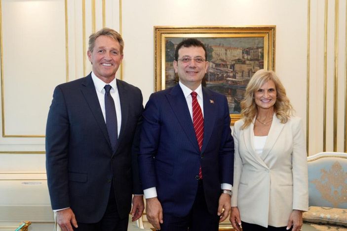 ABD Ankara Büyükelçisi Flake İmamoğlu'nu ziyaret etti -5