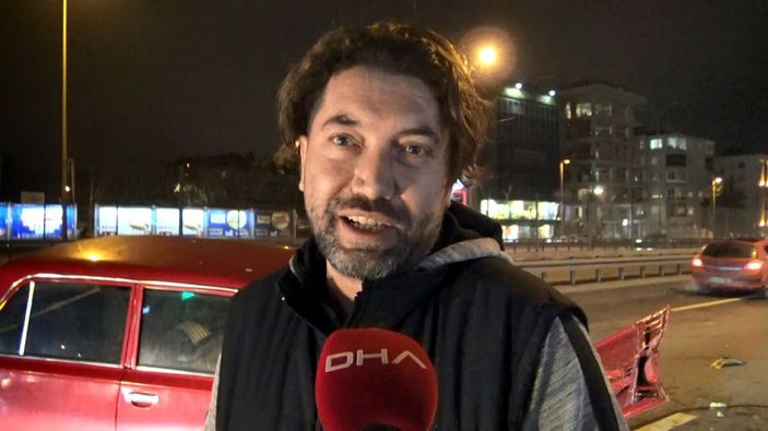Avcılar'da kaza; ön camdan yola düşen kişi yaralandı -4