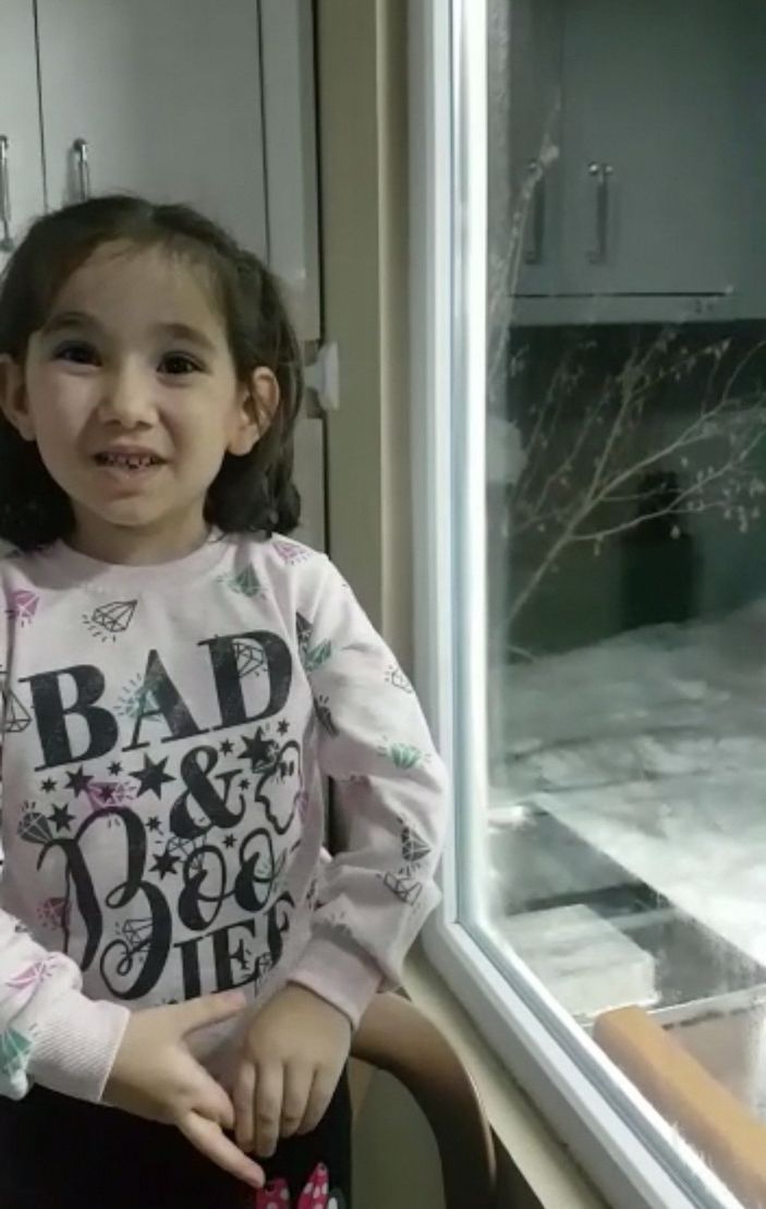 Evlerinin önüne gelen tilkiyi beslediler; o anlar kamerada -5