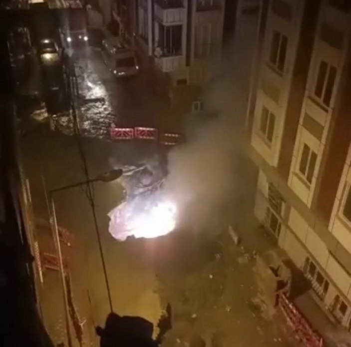  Sultangazi'de mahalleliyi sokağa döken patlama  -2