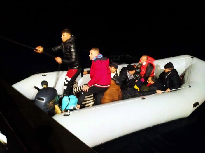 Bodrum açıklarında 37 kaçak göçmen kurtarıldı -1