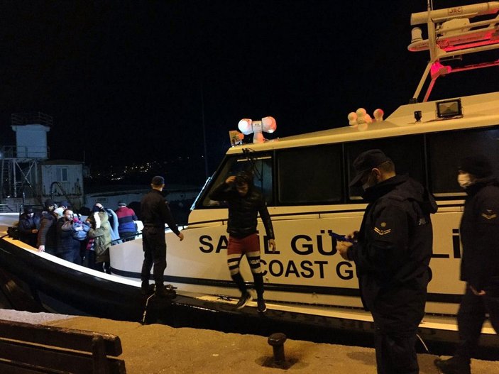 Bodrum açıklarında 37 kaçak göçmen kurtarıldı -3