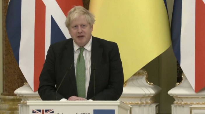 İngiltere Başbakanı Johnson: Ukrayna’nın işgali politik, insani ve askeri felaket olur -1
