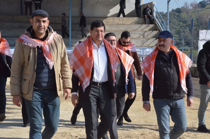 Deve güreşi festivali renkli görüntülere sahne oldu -5
