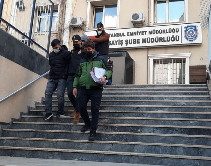 İstanbul'da 1'i kadın 4 kişilik hırsızlık çetesi yakalandı -1