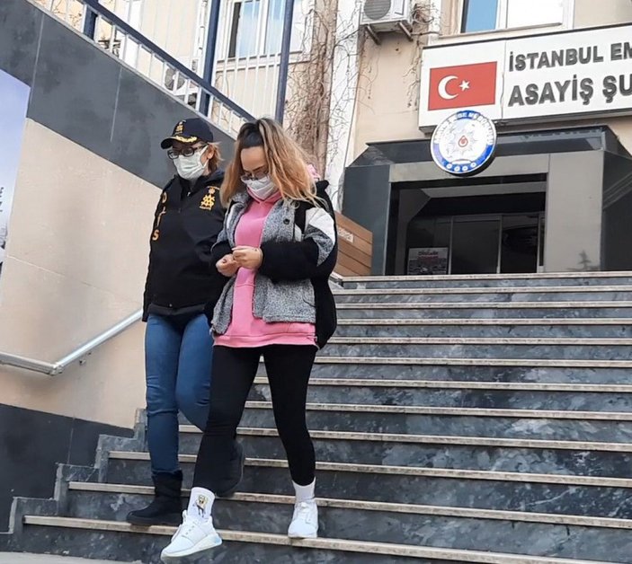 İstanbul'da 1'i kadın 4 kişilik hırsızlık çetesi yakalandı -3