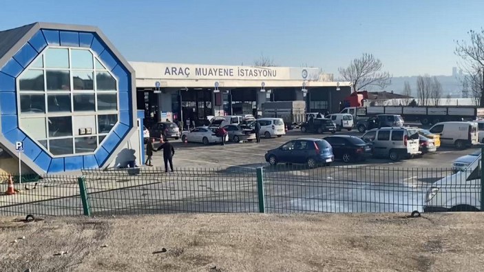 Büyükçekmece'de muayene istasyonunda servis aracının ezdiği kadın öldü -4