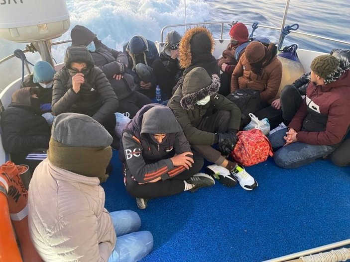 Bodrum’da 33 düzensiz göçmen yakalandı -1