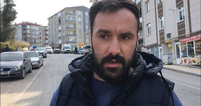 Metal boru, yolcu minibüsüne ok gibi saplandı -3