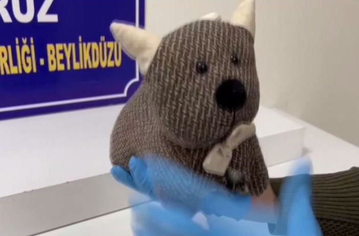 Beylikdüzü'nde peluş oyuncaktan uyuşturucu çıktı -1